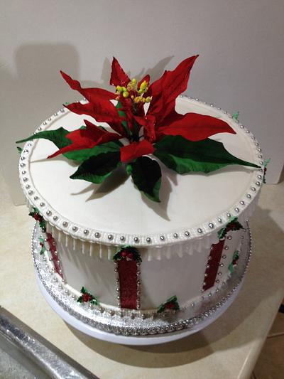 A Veterans Christmas Party - Cake by Nancy T W.