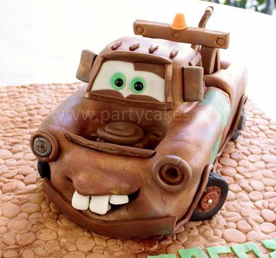 Tow Mater Μπάρμπας - Cake by Cakes By Samantha (Greece)