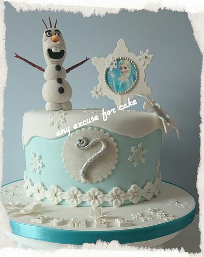 frozen cake - Cake by Any Excuse for Cake