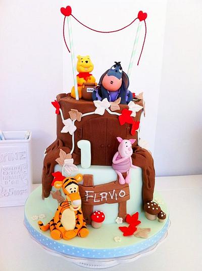 Winnie The Pooh cake - Cake by Bella's Bakery