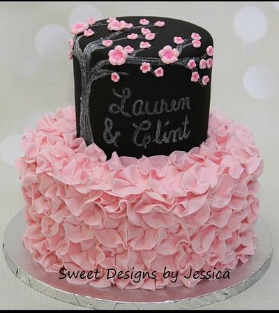 Lauren's shower - Cake by SweetdesignsbyJesica