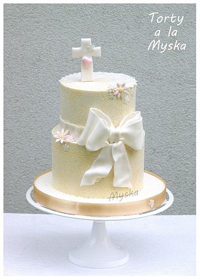 baptism - Cake by Myska