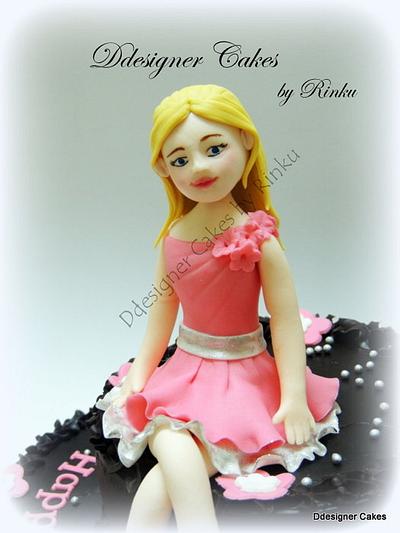 Doll topper - Cake by D Cake Creations®