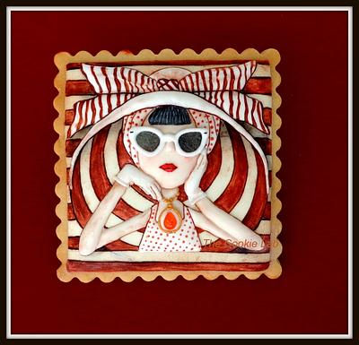 Dressing up for summer! - Cake by The Cookie Lab  by Marta Torres