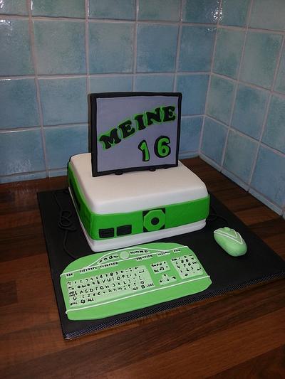 Computer cake - Cake by CakesBySusanne