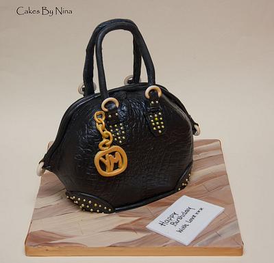 Studded Handbag - Cake by Cakes by Nina Camberley