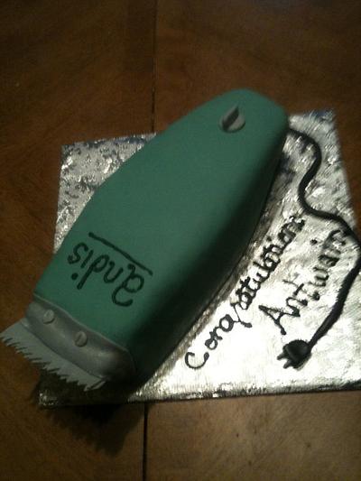 Hair Clipper cake - Cake by tasteeconfections