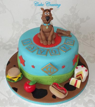 Scooby Doo with Scooby snacks - Cake by Hayley