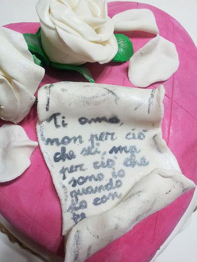 A romantic heart - Cake by Le torte di Ci