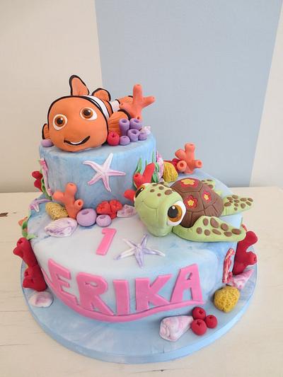 Nemo & Squirt - Cake by SweetMamaMilano