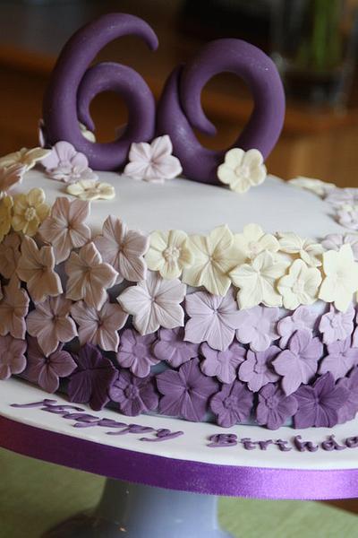 Pretty Birthday Cake - Cake by Ballderdash & Bunting
