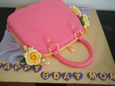 Pink Handbag - Cake by chloethean
