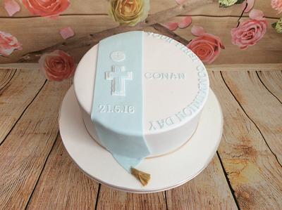Last Communion Cake of the Year - Cake by K Cakes