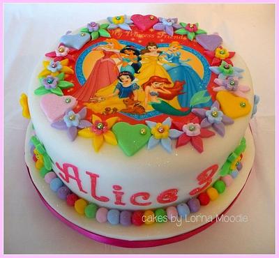 Disney Princess Cake - Cake by Cakes by Lorna