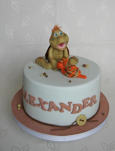 cake for Alexander - Cake by lamps
