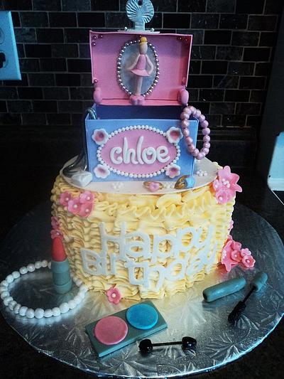 Jewelry and Makeup  - Cake by The Cakery 