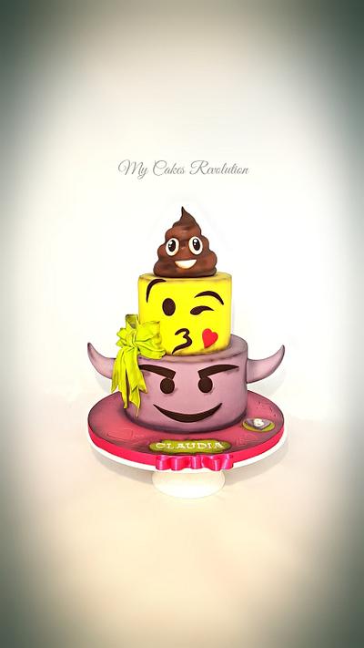 Emoji cake  - Cake by My Cakes Revolution 