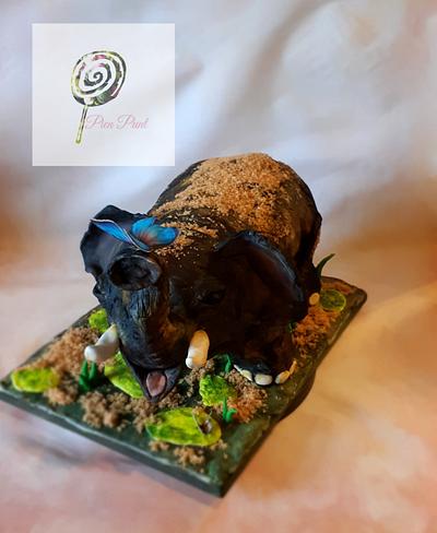 Elephant cake - Cake by Pien Punt