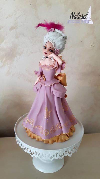 Graceful courtesan - Cake by L'atelier de Natasel