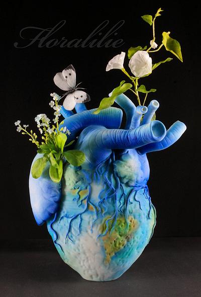 Acts of Green Collaboration " Our Earth | Our Heart " - Cake by Floralilie