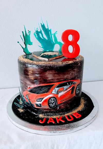 Lamborghini - Cake by alenascakes