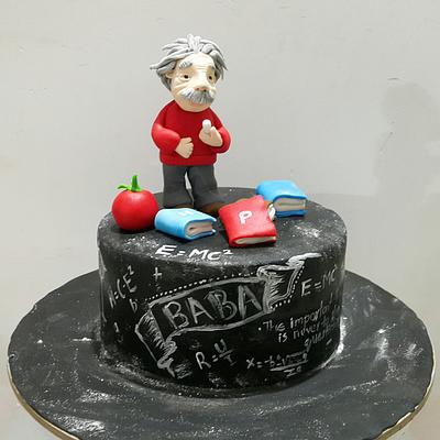 Mr. Einstein  - Cake by Urvi Zaveri 