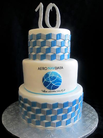 AeroNAV Cake  - Cake by Sweet Tooth Confections
