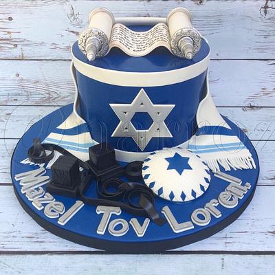 Bar mitzvah cake  - Cake by Natasha Rice Cakes 