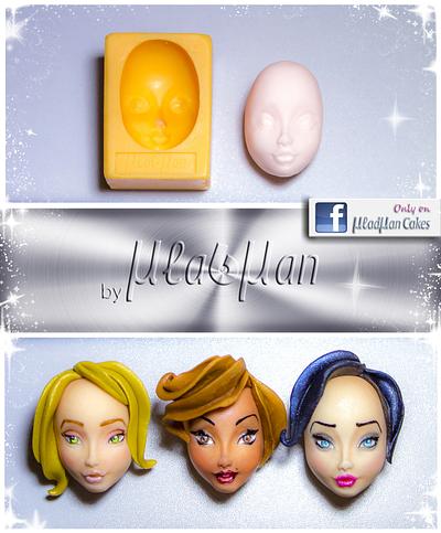 Mold №1 - Mladman's Girl Face Secret - Cake by MLADMAN