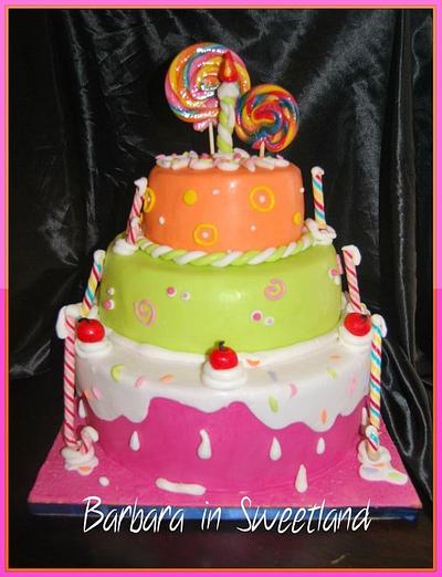 Candy Cake - Cake by Barbara Casula