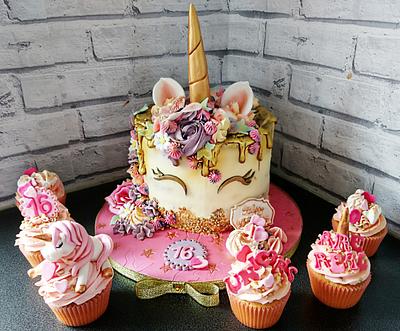 Unicorn cake - Cake by Ashlei Samuels