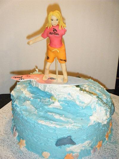 Soul surfer/ dolphin tale - Cake by Valley Kool Cakes (well half of it~Tara)