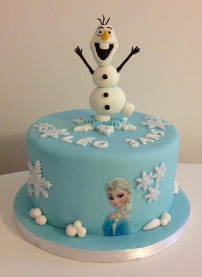 Olaf/Frozen Cake  - Cake by Bulle de Sucre