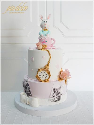 Alice in wonderland - Cake by Piu Dolce de Antonela Russo