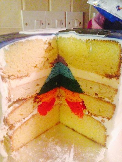 Suprise inside Cake - Cake by For Goodness Cake