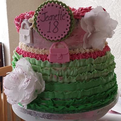 ruffles cake - Cake by Claribel 
