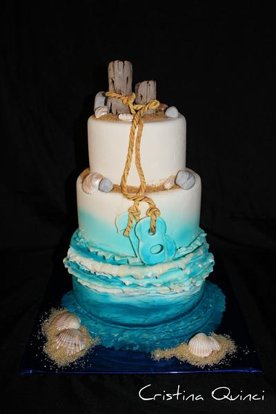 Sea Cake - Cake by Cristina Quinci