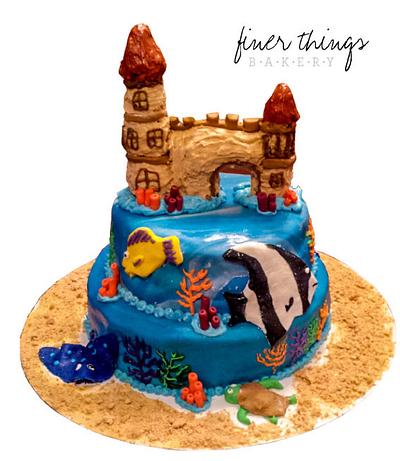 Aquarium - Cake by Finer Things Bakery
