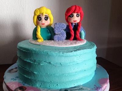 Frozen Birthday - Cake by N&N Cakes (Rodette De La O)