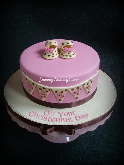 Christening Cake - Cake by Yummy Crummy Cakes