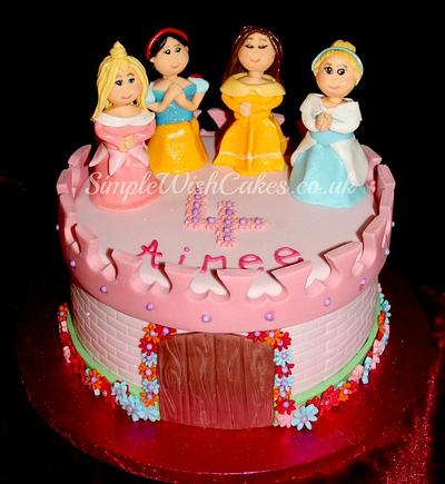 Princess cake - Cake by Stef and Carla (Simple Wish Cakes)