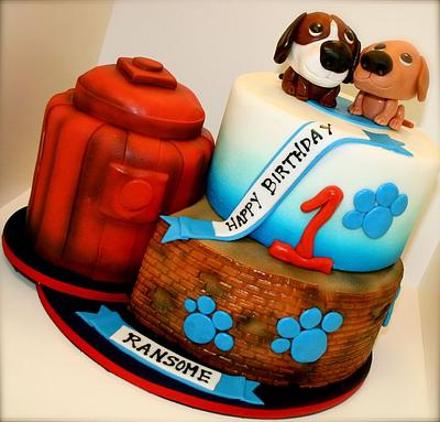 Puppy 1st Birthday! - Cake by Stacy Lint