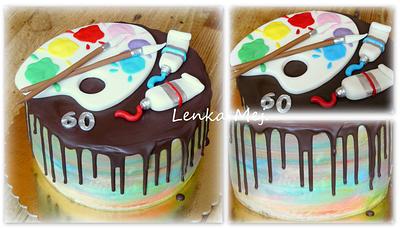 For painters - Cake by Lenka