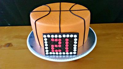 Basketball Cake - Cake by Love for Sweets