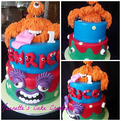 Monster Cake 2 - Cake by Jeanette's Cake Creations and Courses