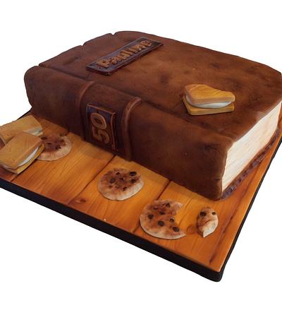 Vintage book cake - Cake by Martina Kelly