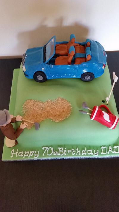 BMW &Golf - Cake by Tina