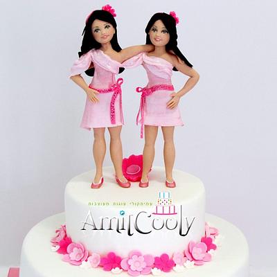 Cake twins - Cake by Nili Limor 