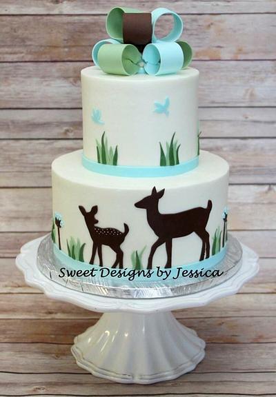 Laura Lee's shower - Cake by SweetdesignsbyJesica