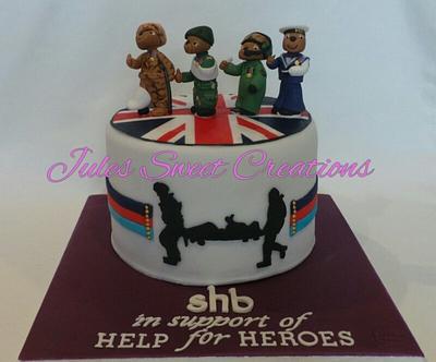 Help for Heroes - Cake by Jules Sweet Creations